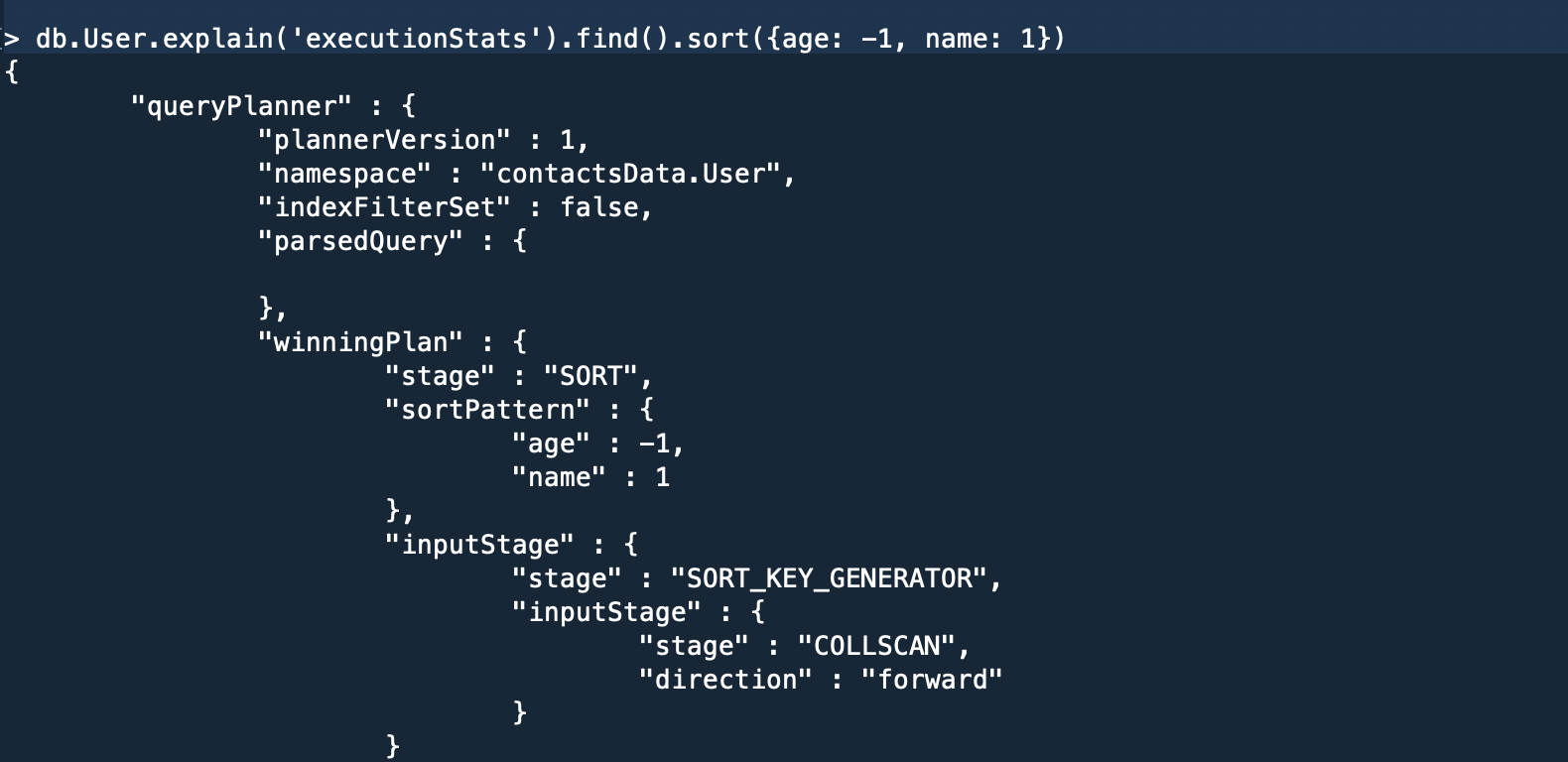 MongoDB Indexes 