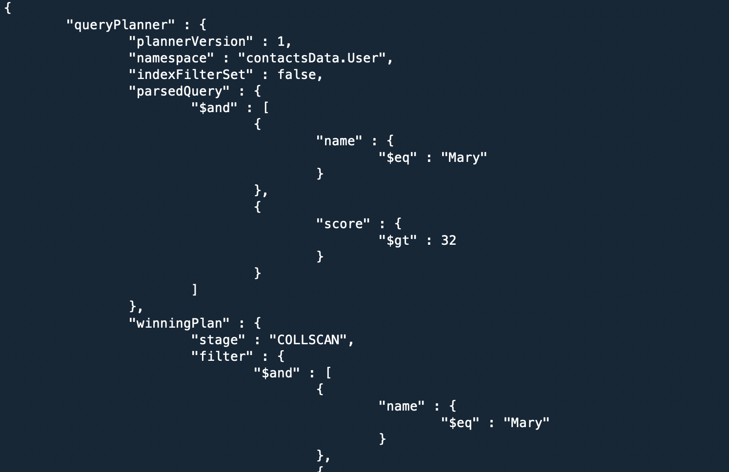 MongoDB Indexes 